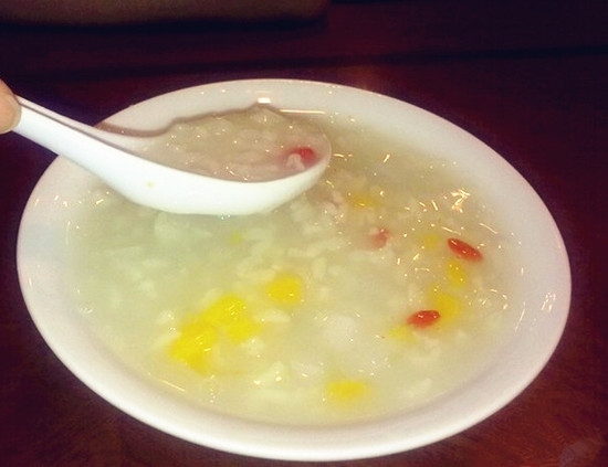 Cháo quả la hán giúp tiêu đờm tự nhiên