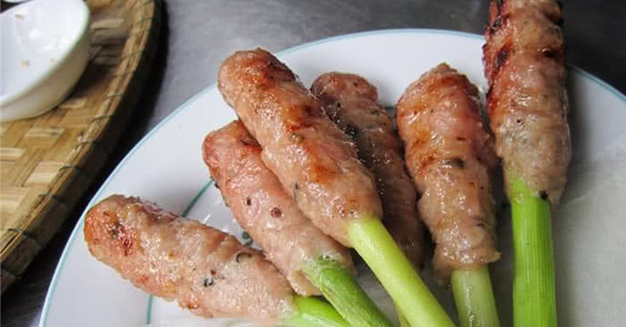 Nem lụi sau khi nướng hoàn chỉnh